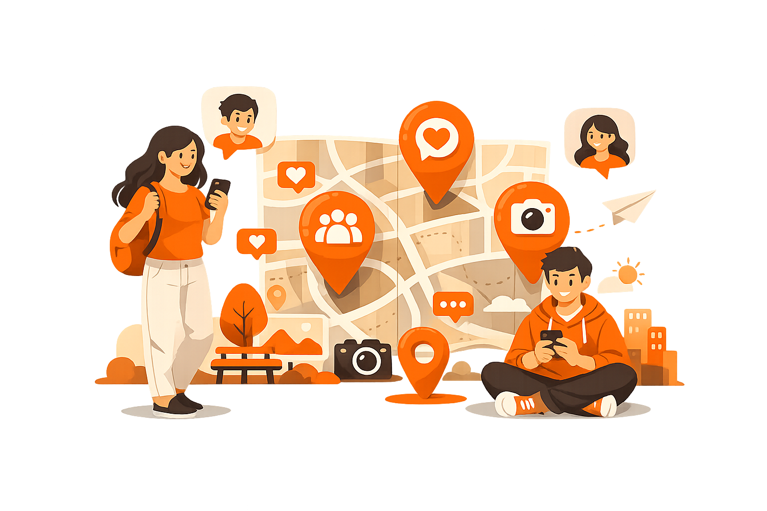 ConnectedSphere - Connect with people near you